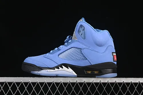 All categories Air Jordan Jordan series basketball shoes Air Jordan 5 OG version Air Jordan 5 Retro "University Blue" AJ5 Joe 5 North Carolina blue DV1310-401